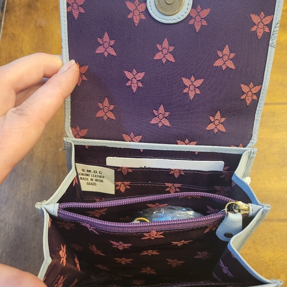 Anuschka Triple Compartment Crossbody - Picture 3 of 3